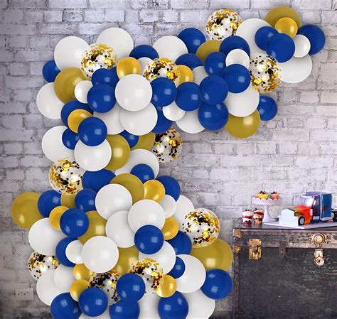 33 Best Images Blue And Gold Graduation Decorations College