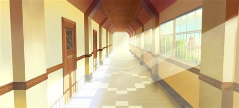 Anime House Hallway