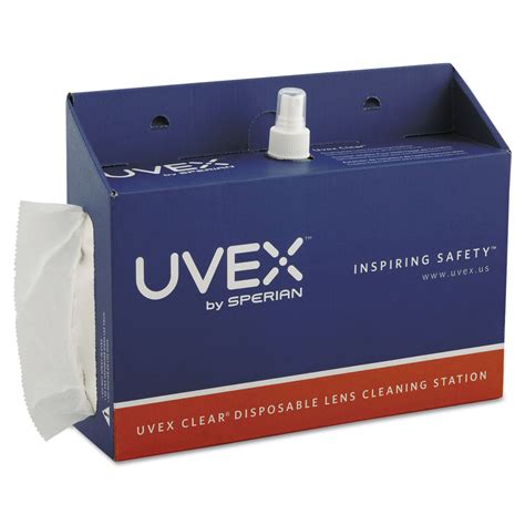 portable lens cleaning station by honeywell uvex™ uvxs467