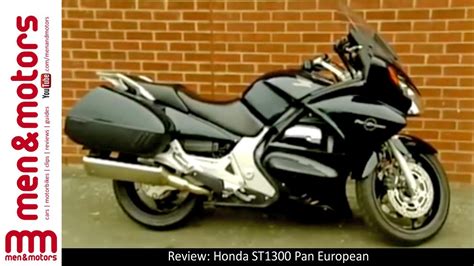 Both models have hard side cases on each side. Honda ST1300 Pan European - Review (2003) - YouTube