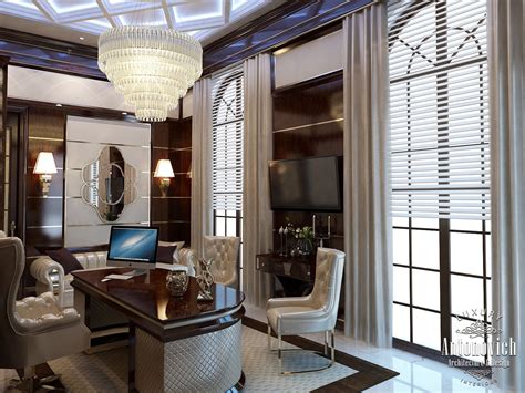 Luxury Antonovich Design Uae Office Interior From Luxury