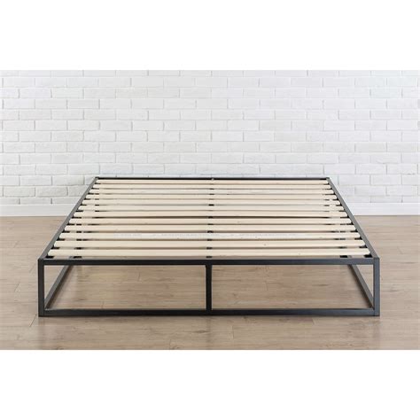 A double bed is often a central piece of furniture in a bedroom. Queen size Modern 10-inch Low Profile Metal Platform Bed ...