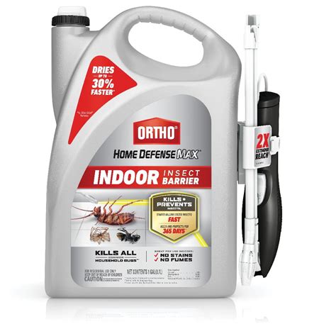 Ortho Home Defense Max Indoor Insect Barrier With Extended Wand 1 Gal