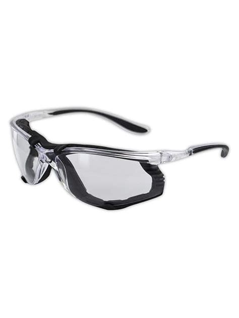 magid gemstone onyx sporty foam lined safety glasses 2 pairs gray polycarbonate lenses black
