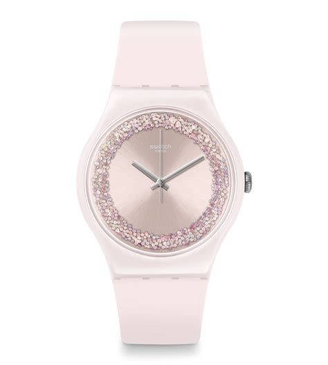 Swatch® United States New Gent Ø 41 Mm Pinksparkles Suop110 Top Ts For Girls Ts For