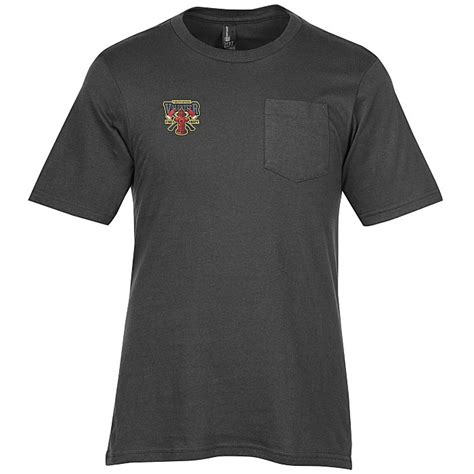 Ultimate Pocket T Shirt Mens Colors Embroidered