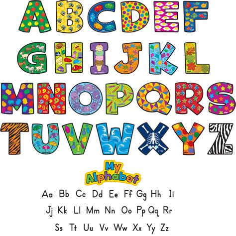 My Alphabet Mini Bulletin Board Display Set Tcr5371 Teacher Created