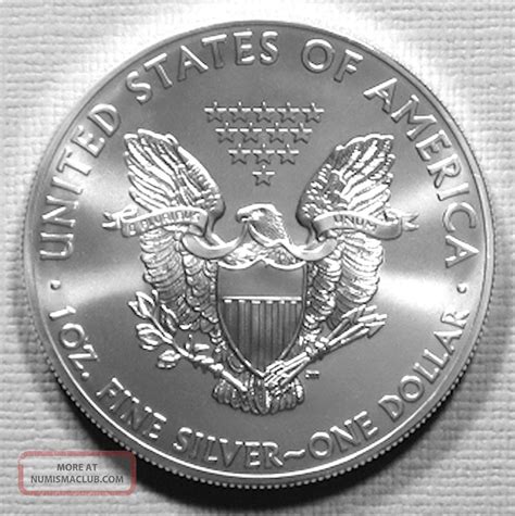 2014 American Silver Eagle 1 Troy Oz Brilliant Uncirculated Coin Nr