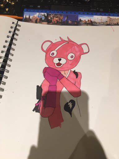 Cuddle Team Leader My First Drawing Of A Skin In Fortnite