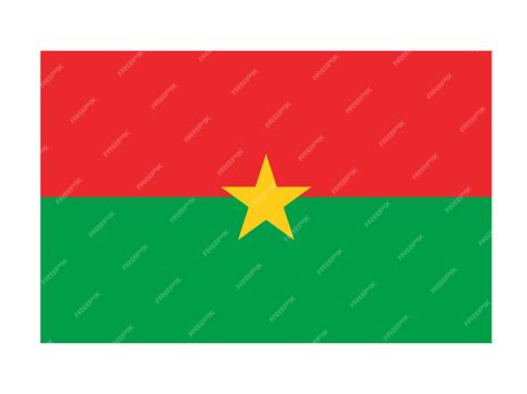 Bandera De Burkina Faso Bandera Mundial Icono Bandera Nacional Oficial