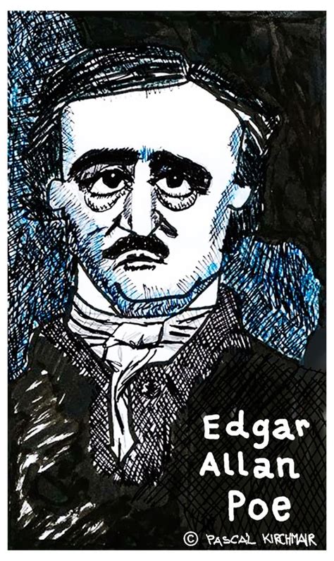 Sarhoş, yoksul, ezik, dışlanmış edgar allan poe, dingin ve erdemli bir go. Pascal Kirchmair