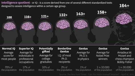 Intelligence Quotient Infographic Infographic List