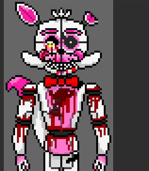 Stuffed Funtime Foxy Pixel Art Maker