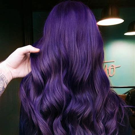 50 Best Dark Purple Hair Color Ideas For One Of A Kind Women In 2020