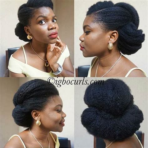 21 Chic And Easy Updo Hairstyles For Natural Hair Stayglam Natural