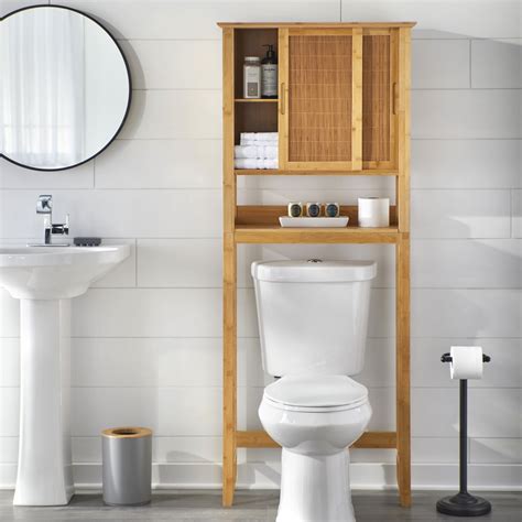 Space Saving Over The Toilet Storage Solutions Hegregg