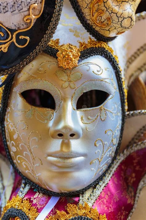 Typical Colorful Mask From The Venice Carnival Venice Stock Photo