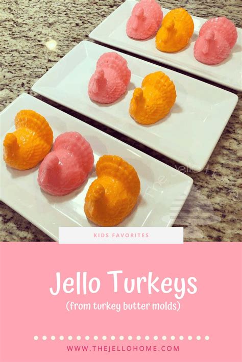 It's thanksgiving time in marmar land! The kids will love these Jello Turkeys. Reuse those Butter Sculpture packages to make your own ...