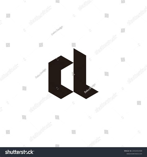 Letter C L Letter Simple Symbol Stock Vector Royalty Free 2151551509