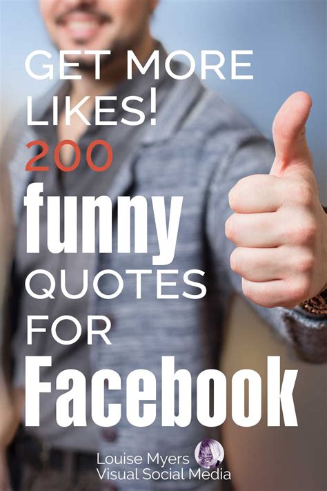 200 Funny Facebook Quotes That Will Get Likes Right Now Louisem