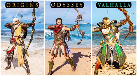 Assassin S Creed Origins Vs Ac Odyssey Vs Ac Valhalla Which Game Is