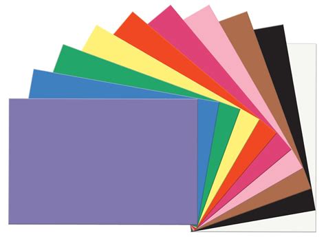 Sunworks Assorted Color Construction Paper 24x 36 50 Sheets