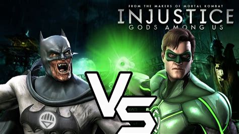 Injustice Gods Among Us Blackest Night Batman Vs Green