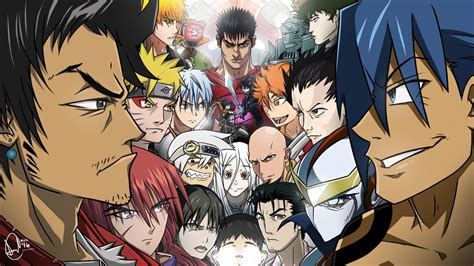 Anime Mashup Wallpapers Top Free Anime Mashup Backgrounds
