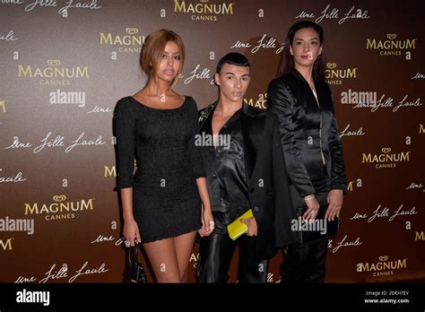 Zahia Dehar And Actors Attending The Photocall For The Movie Une Fille