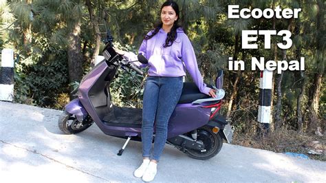 ecooter et3 बिजुली scooter range test full review youtube