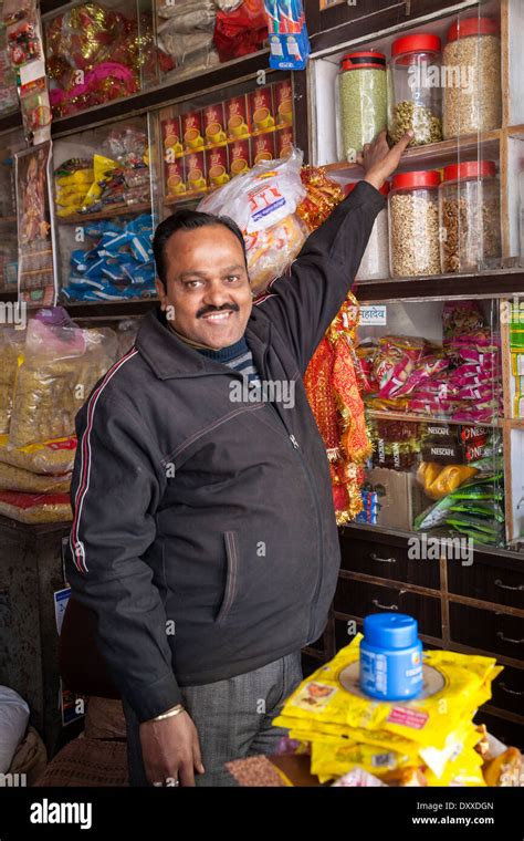 Indian Shopkeeper Smiling Hi Res Stock Photography And Images Alamy