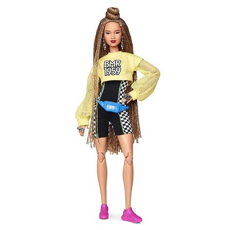 Original Barbie Bmr1959 Fully Poseable Fashion Doll With Braided Hair 18 Joints Articulated