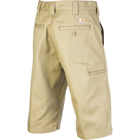 Carhartt Twill Work Short With Cell Phone Pocket Mens Clothing