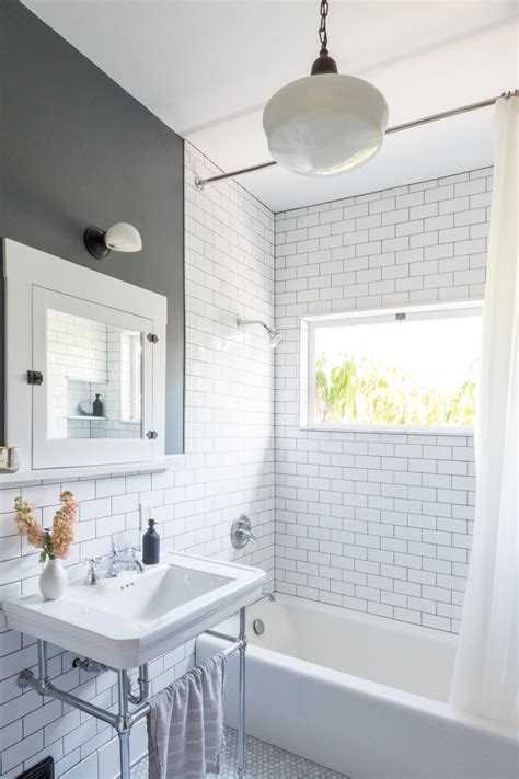 Who else has hideous 4x4 tiles in their bathroom?? Classic Tile in the Bathroom — The Gold Hive