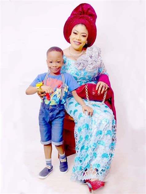 nigerian actress bimbo akinsanya celebrates son eyilayomi on 5th birthday [photos] amebo book