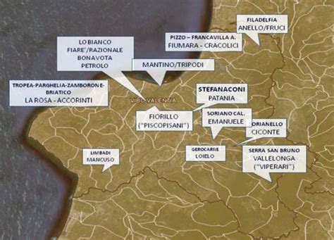 Tutti I Clan Di Mafia Camorra E Ndrangheta In 38 Mappe Giornalettismo