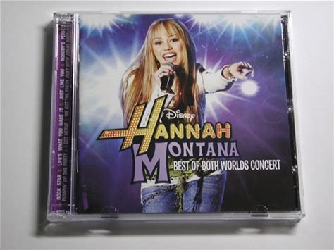 Hannah Montana Miley Cyrus Best Of Both Worlds Concert Disney CDs