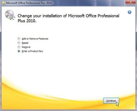 However, there are other useful programs in this kit. How to Change Product Key for Microsoft Office 2010 ...