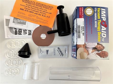 Encore Impoaid Manual Therapy System Vacuum Penis Erection Ed Pump Vtu 1 Ebay