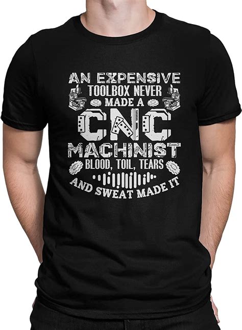 Made A Cnc Machinist Womens Shirt Cnc Machinist Mens Tee Clothes