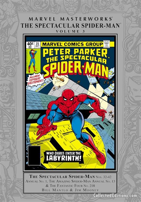 Marvel Masterworks Spectacular Spider Man Vol 3 Hc Collected Editions