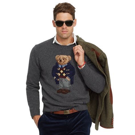 Experience the world of ralph lauren: Lyst - Polo Ralph Lauren Long Sleeve Crewneck Pullover in ...