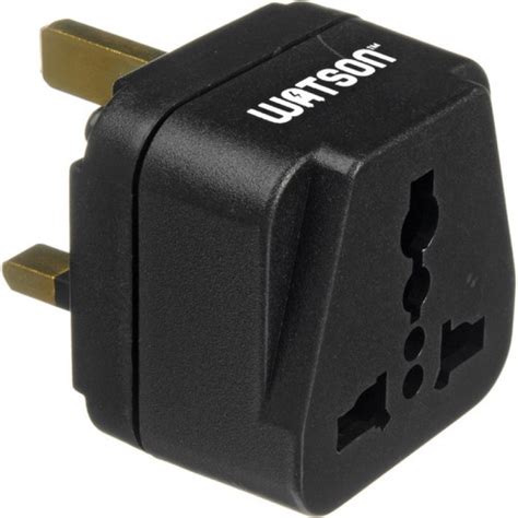 Watson Adapter Plug 3 Prong Usa To 3 Prong Uk Type G