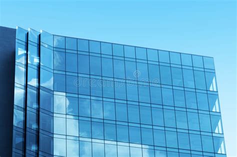 Modern Office Building With Glass Window Stock Image Image Of Balcony