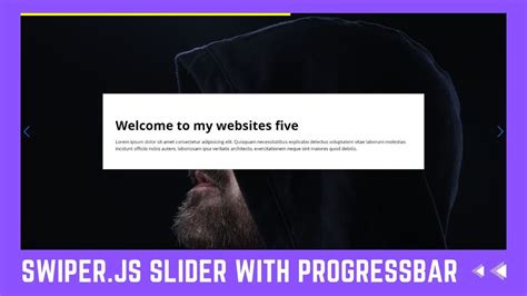 How To Create A Slider With Progress Bar Using Swiperjs Youtube