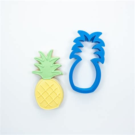 Pineapple Cookie Cutter By Frosted Cookie Cutters Catch My Party