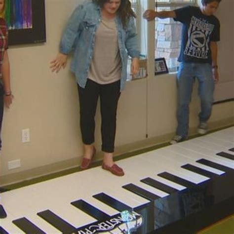 Music Teacher Buys Giant Piano For His Students Music Teacher