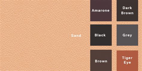 Stressless Leather Colour Chart