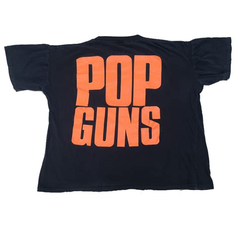 1991 The Popguns Xxx Vintage Tshirt Bidstitch