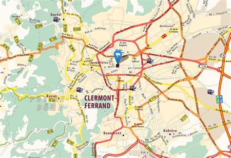 Checkmybus est là pour vous ! Clermont Ferrand Map
